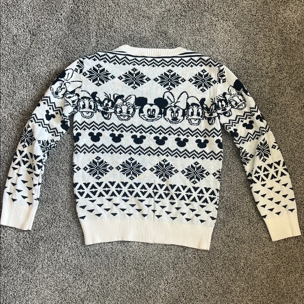 Disney Kids Sweater with Black and White Pattern - Picture 5 of 5